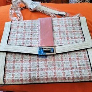 New Venus Structured Tweed Handbag